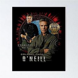 Stargate SG1 Jack O'Neill Poster