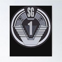 Stargate sg  badge Poster