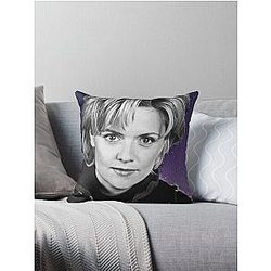 Digital Sam Carter - Stargate Throw Pillow