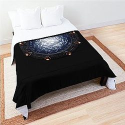 Stárgáte SG 1 Portal Movie Atlantis TV Series Infinity Stargate Comforter