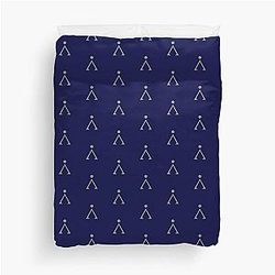 Stargate Earth Symbol Duvet Cover