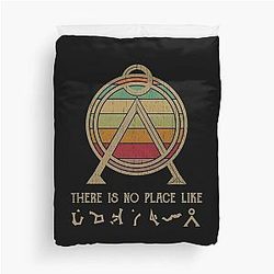 Non c'è posto come Home Shirt, Stargate Atlantis, Stargate Universe, Sci Fi Shirt, Stargate Sg1 Duvet Cover