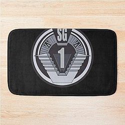 Stargate sg  badge Bath Mat