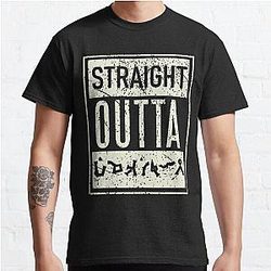 Straight Outta Earth Dialing Code Stargate Classic T-Shirt
