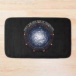 Stárgáte SG 1 Portal Movie Atlantis TV Series Infinity Stargate Bath Mat