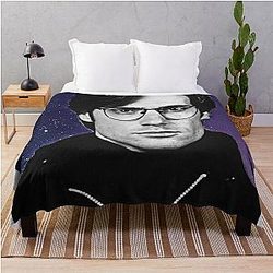 Digital Daniel Jackson - Stargate Throw Blanket