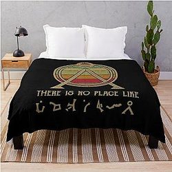 Non c'è posto come Home Shirt, Stargate Atlantis, Stargate Universe, Sci Fi Shirt, Stargate Sg1 Throw Blanket