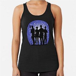 Stargate SG1 Silhouette Racerback Tank Top