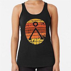 Retro Stargate Terra Chevron Racerback Tank Top