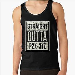 Dritto Outta P2X-3YZ Stargate Earth Tank Top