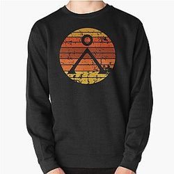 Retro Stargate Sweatshirt Pullover Chevron Terre