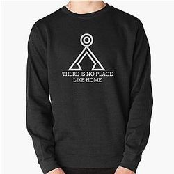 there is no place like home t-shirt Stargate chevron Pullover Sweatshirt