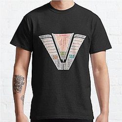 Dial the Gate: Stargate Chevron Word Art (solid background looks good on dark shirts) Classic T-Shirt