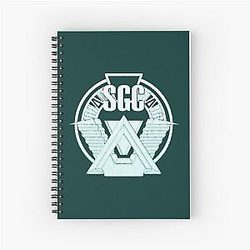 Stargate SGC , Stargate Command  Spiral Notebook
