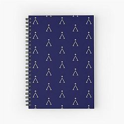 Stargate Earth Symbol Spiral Notebook