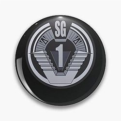 Stargate badge Pin