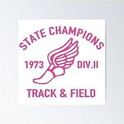State Champs Pink Poster