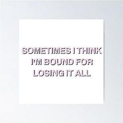 State Champs - Losing Myself Poster