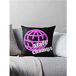 State Champs Band Logo Throw Pillow