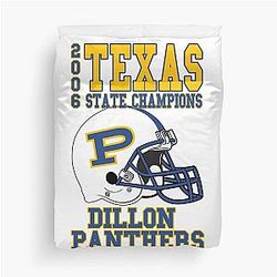 Dillon Panthers State Champs Duvet Cover