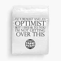 State Champs Quote Duvet Cover