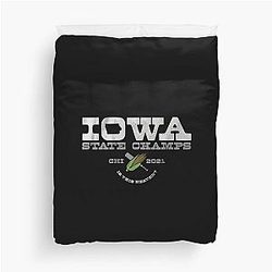 Iowa state champs Duvet Cover