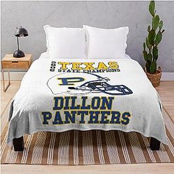 Dillon Panthers State Champs Throw Blanket