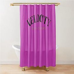 Velocity State Champs Design  Shower Curtain