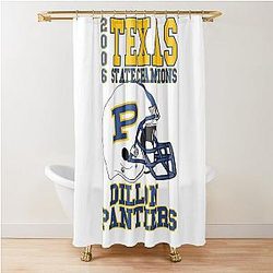 Dillon Panthers State Champs Shower Curtain