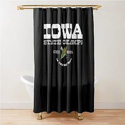 Iowa State Champs Baseball Shower Curtain