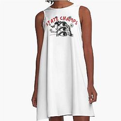 STATE CHAMPS BAND A-Line Dress