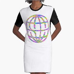 State Champs (Around the World and Back) (4) Graphic T-Shirt Dress