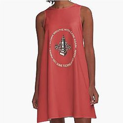 Dead and Gone - State Champs A-Line Dress