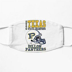 Dillon Panthers State Champs Flat Mask