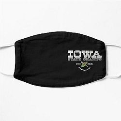 Iowa state champs Flat Mask