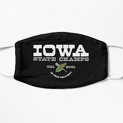 Iowa State Champs Baseball Flat Mask