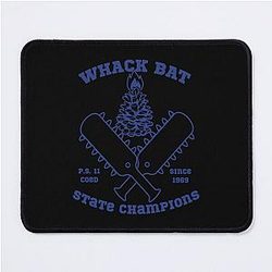 Fantastic Mr Fox T-Shirtfantastic mr fox whack bat state champs lights T-Shirt-by KingShit- Mouse Pad