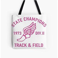State Champs Pink All Over Print Tote Bag