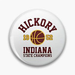 Hickory Huskers State Champs 1952 Pin