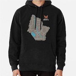 State of Decay 2 Map Meagher Valley Pullover Hoodie