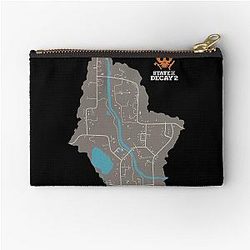 State of Decay 2 Map Meagher Valley Zipper Pouch