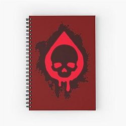 Corazón pícaro State of Decay Spiral Notebook