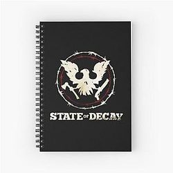 State of Decay Logo Spiral Notebook