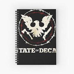 State Of Decay Spiral Notebook