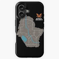 State of Decay 2 Mapa Meagher Valley iPhone Tough Case