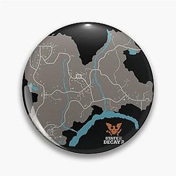 State of Decay 2 Mapa Cascades Hills Pin