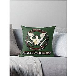 State of Decay Throw Pillow