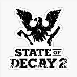 State of Decay 2 Para ventiladores pegatina