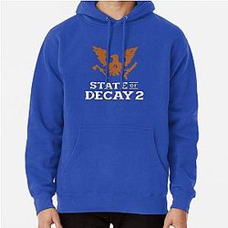 State of Decay 2 Mejor Gráfico para los hombres Mejor té de verano fresco para los hombres regalos divertidos Pullover Hoodie