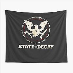 Estado de la decadencia clásica camiseta tapiz